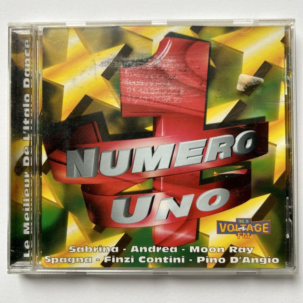 Numero Uno Italo Dance Italian Electronic Dance Music CD Compact Disc